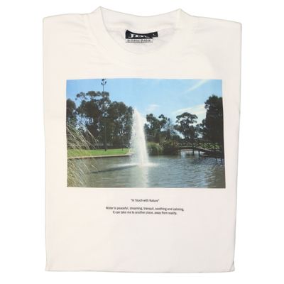 Chantal Larante, In Touch with Nature, 2005, digital print on cotton t-shirt, 77 x 102.5cm, 2006.0448